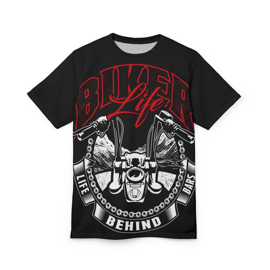Biker Life “Behind Bars” Unisex Tee - Embrace the Ride