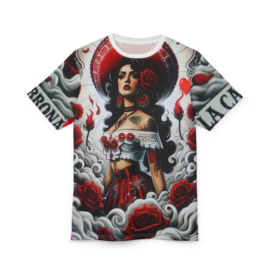 Dia de los Muertos Unisex Tee - Colorful Day of the Dead Floral Design