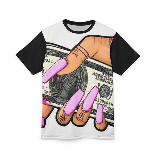 Trendiges Unisex-T-Shirt mit Grafik – „Money Moves“