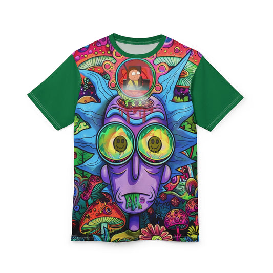 Psychedelic Rick N Morty Mind Control Unisex Tee
