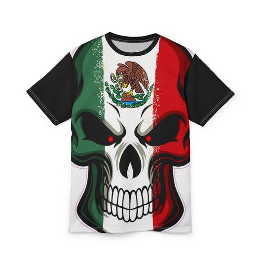 Mexicano Pride Skull Graphic Unisex Tee - Bold & Edgy Style
