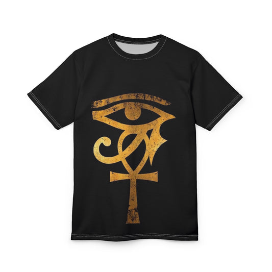 Ägyptisches Auge des Ra-Ankh Unisex T-Shirt