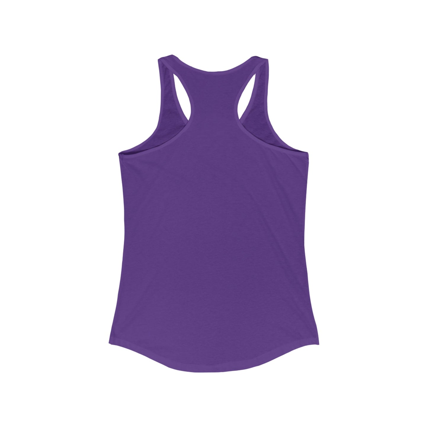 Summer Vibes Racerback Tank Top with Palm Trees