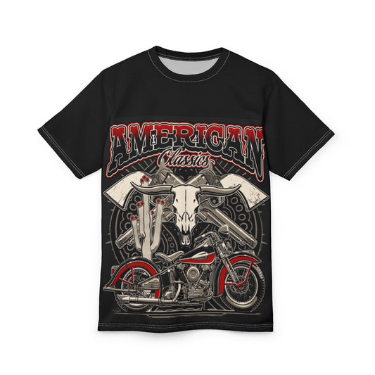 American Classics Unisex Tee - Vintage Motorcycle Graphic T-Shirt