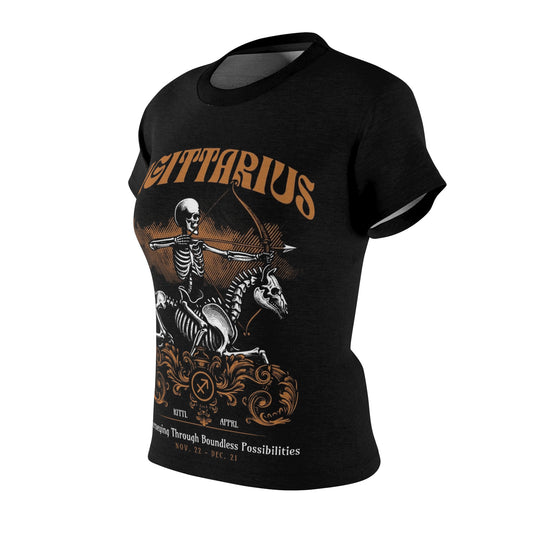 Sagittarius Women's Zodiac Tee-Journey Through Boundless Possibilities