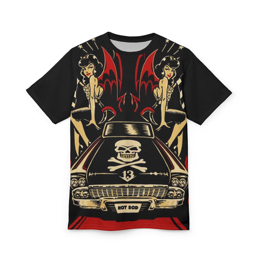 Vintage Hot Rod Graphic Tee for Car Enthusiasts