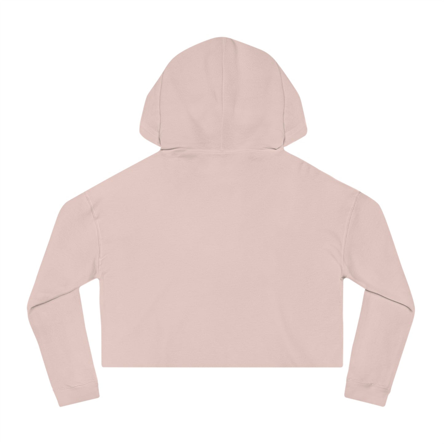 Cropped Hoodie — "Rich Bitch Energy Only" Collage Graphic