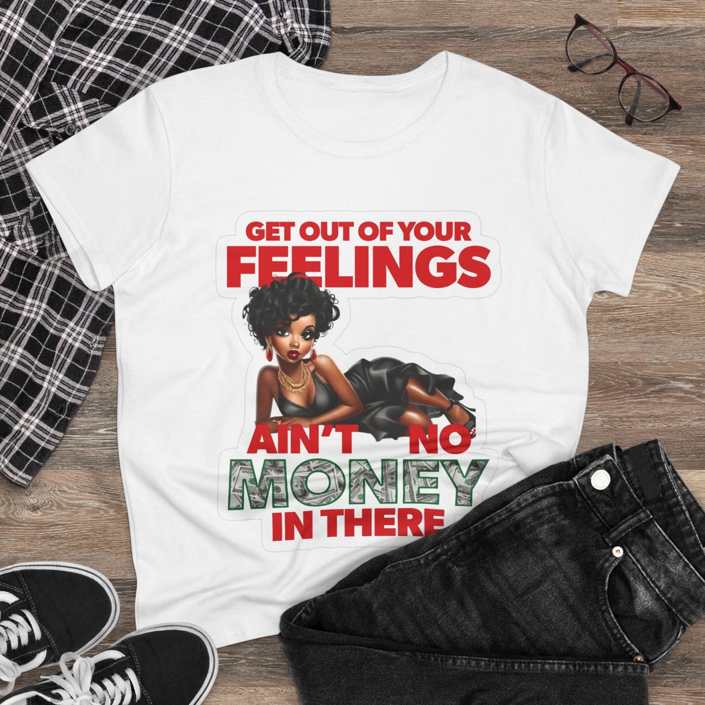 Empowering Women's Cotton Tee - Heal, Hustle, Repeat, Inspirational T-Shirt, Motivational Apparel, Self-Care Gift, Relaxed Fit Top