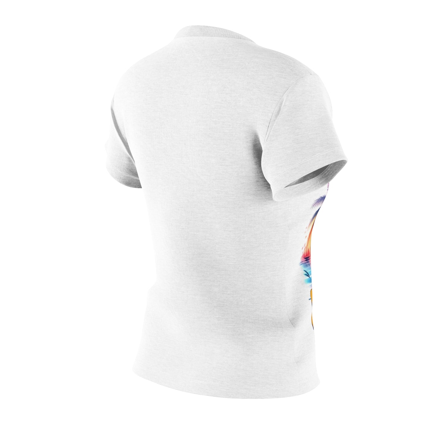 California Summer Paradise Damen Cut & Sew Tee - Beach Vibes T-Shirt