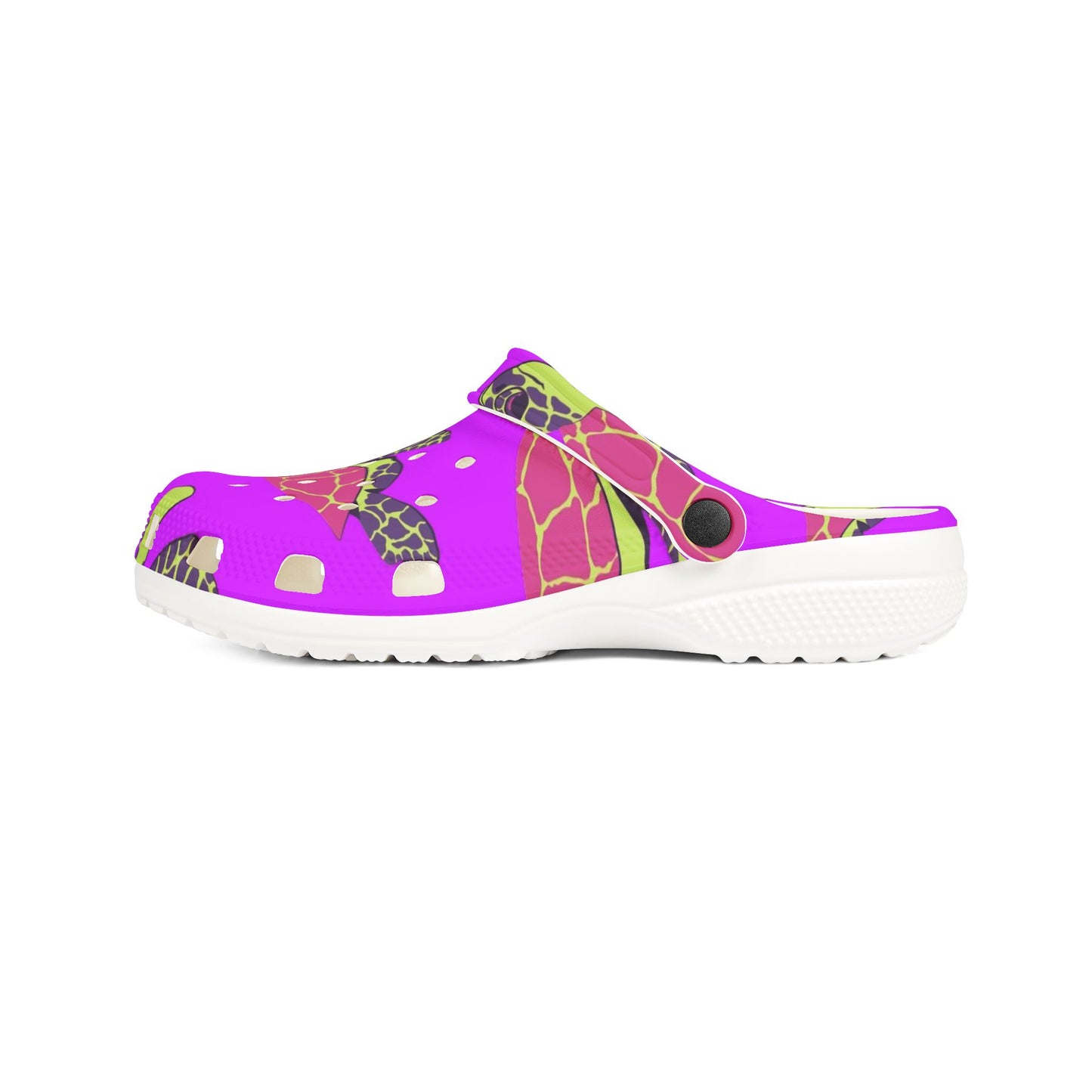 Colorful Turtle EVA Foam Shoes - Fun, Lightweight Garden and Beach Footwear