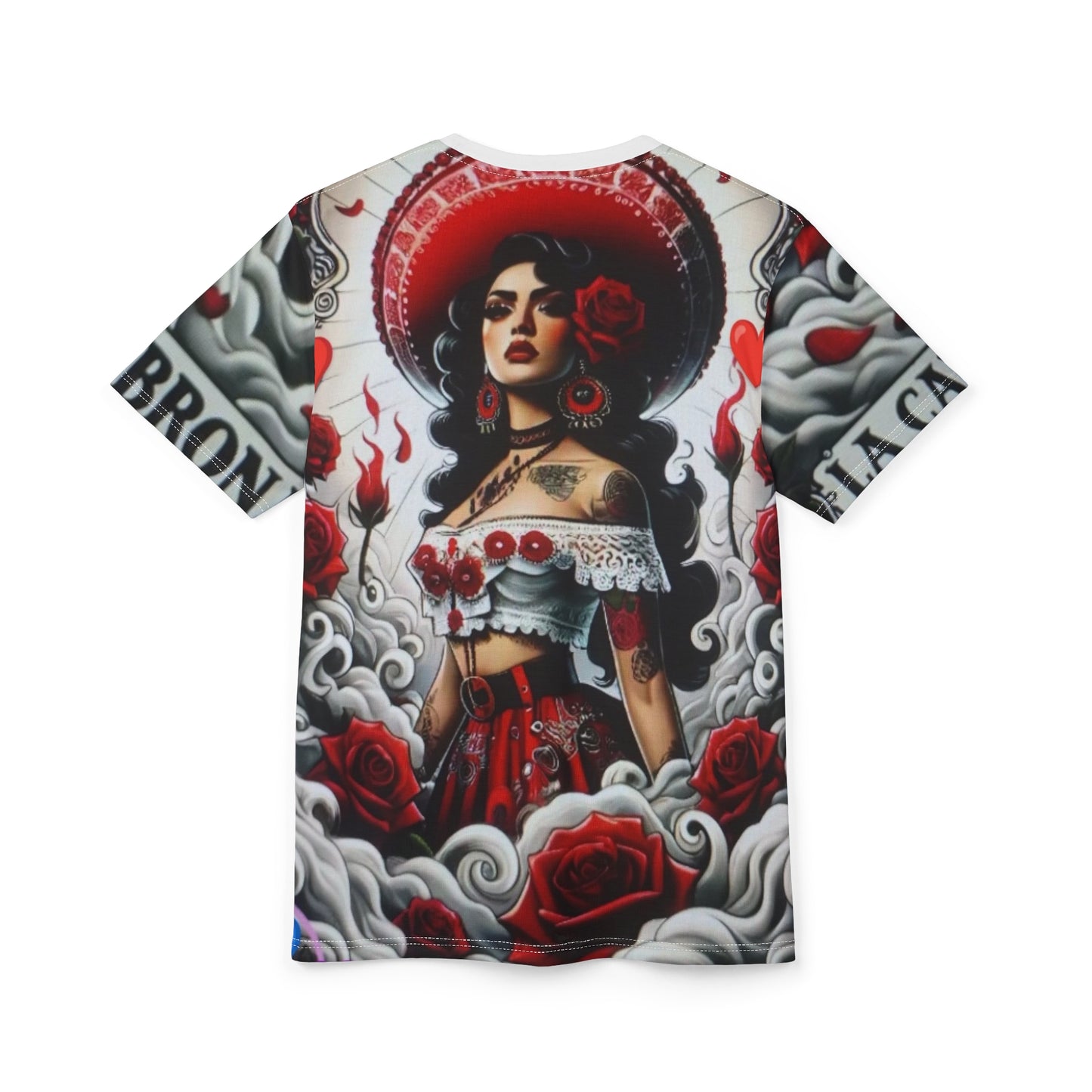 Dia de los Muertos Unisex Tee - Colorful Day of the Dead Floral Design