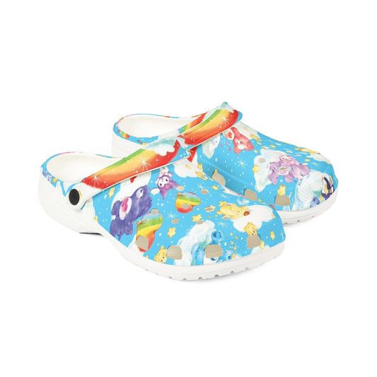 Care Bears Rainbow Clouds Designer Clogs