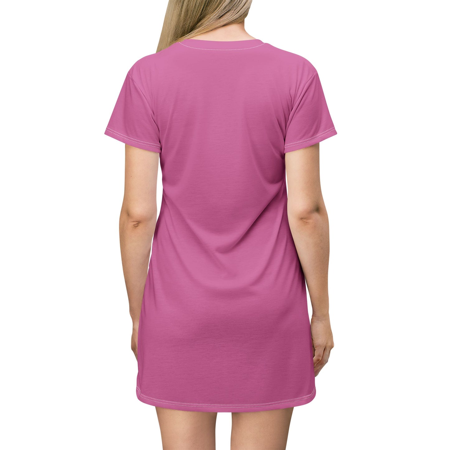 Western Floral T-Shirt Dress - Cowgirl Style with Boots and Hat