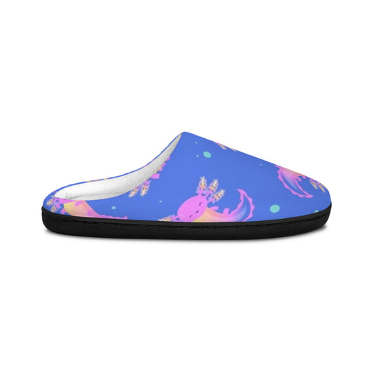 Cozy & Cute Axolotl Women’s Indoor Slippers - Fun and Colorful Home Footwear