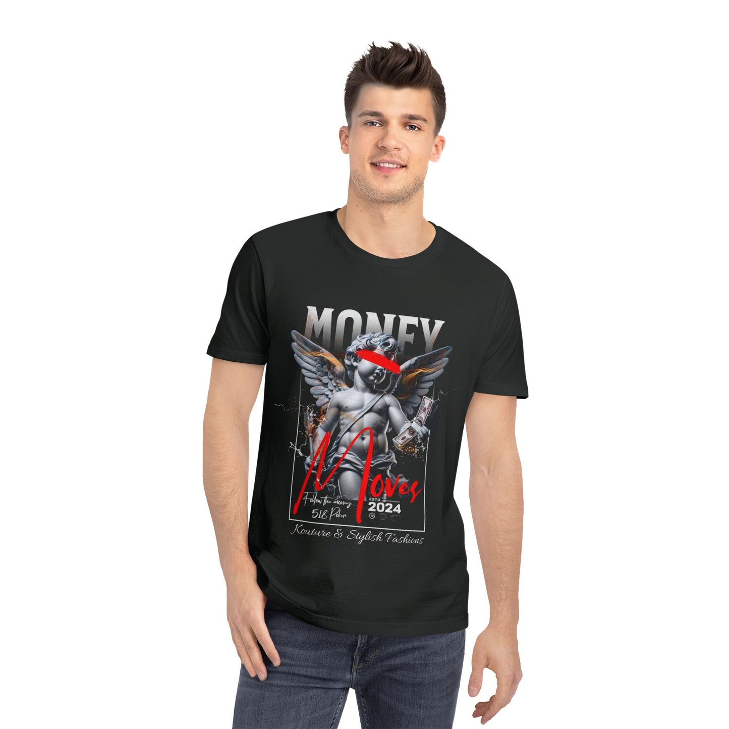 Money Moves Unisex Rocker T-Shirt