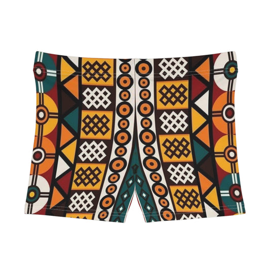 Geometric Ethnic Tribal Print Women's Shorts
