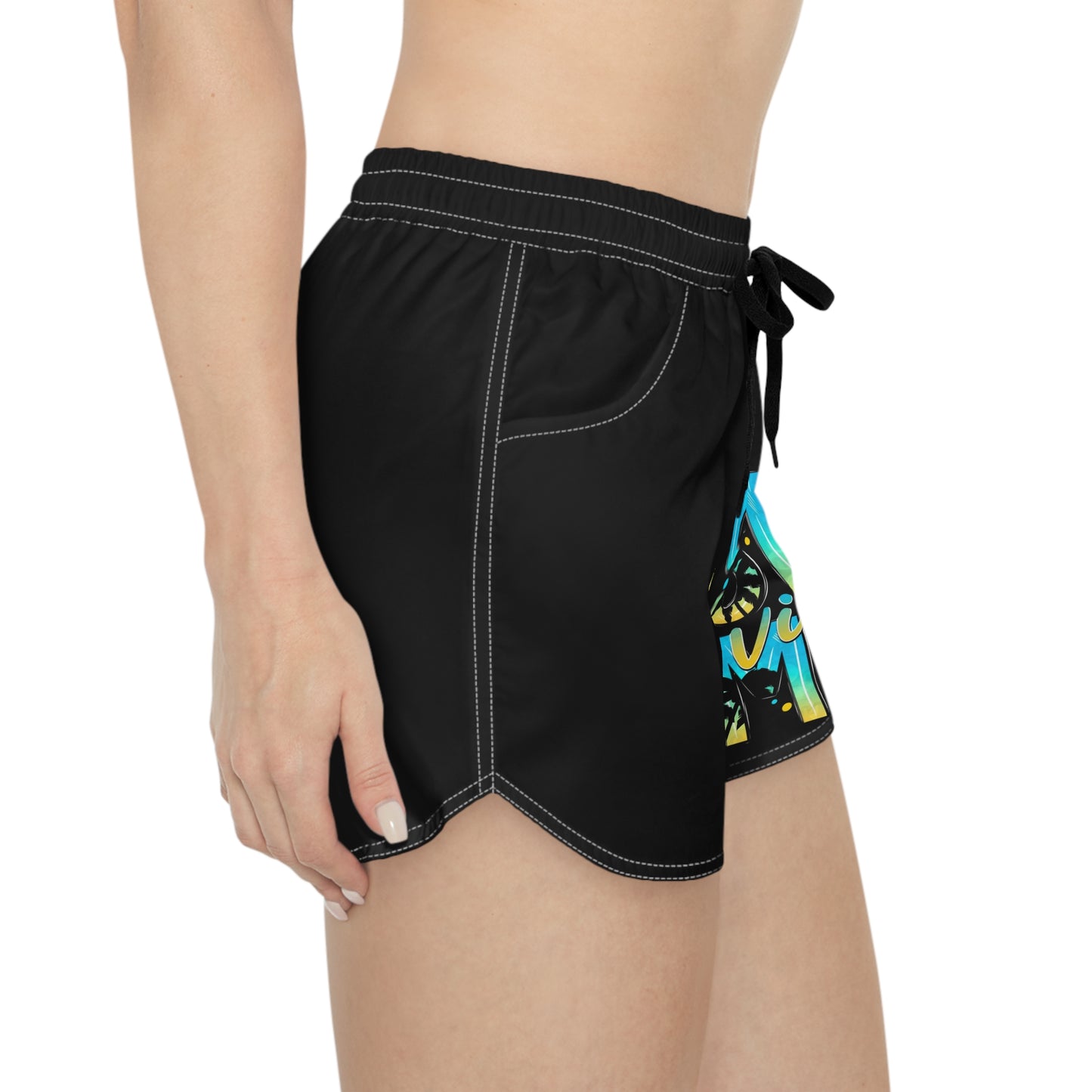 Summer Vibes Women's Casual Beach Shorts