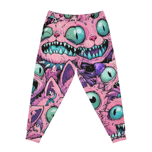 Monster Cat All-Over Print Joggers