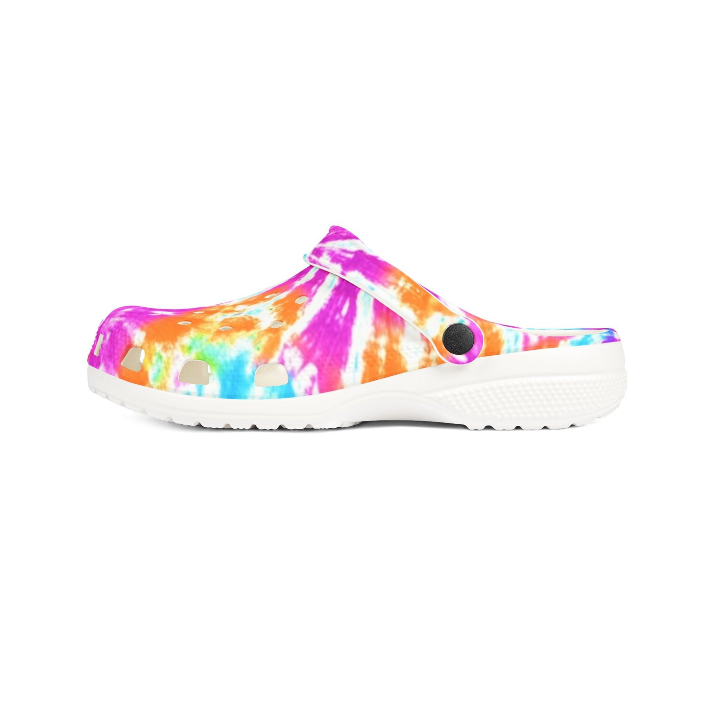 Colorful Tie-Dye EVA Foam Clogs for Summer Fun