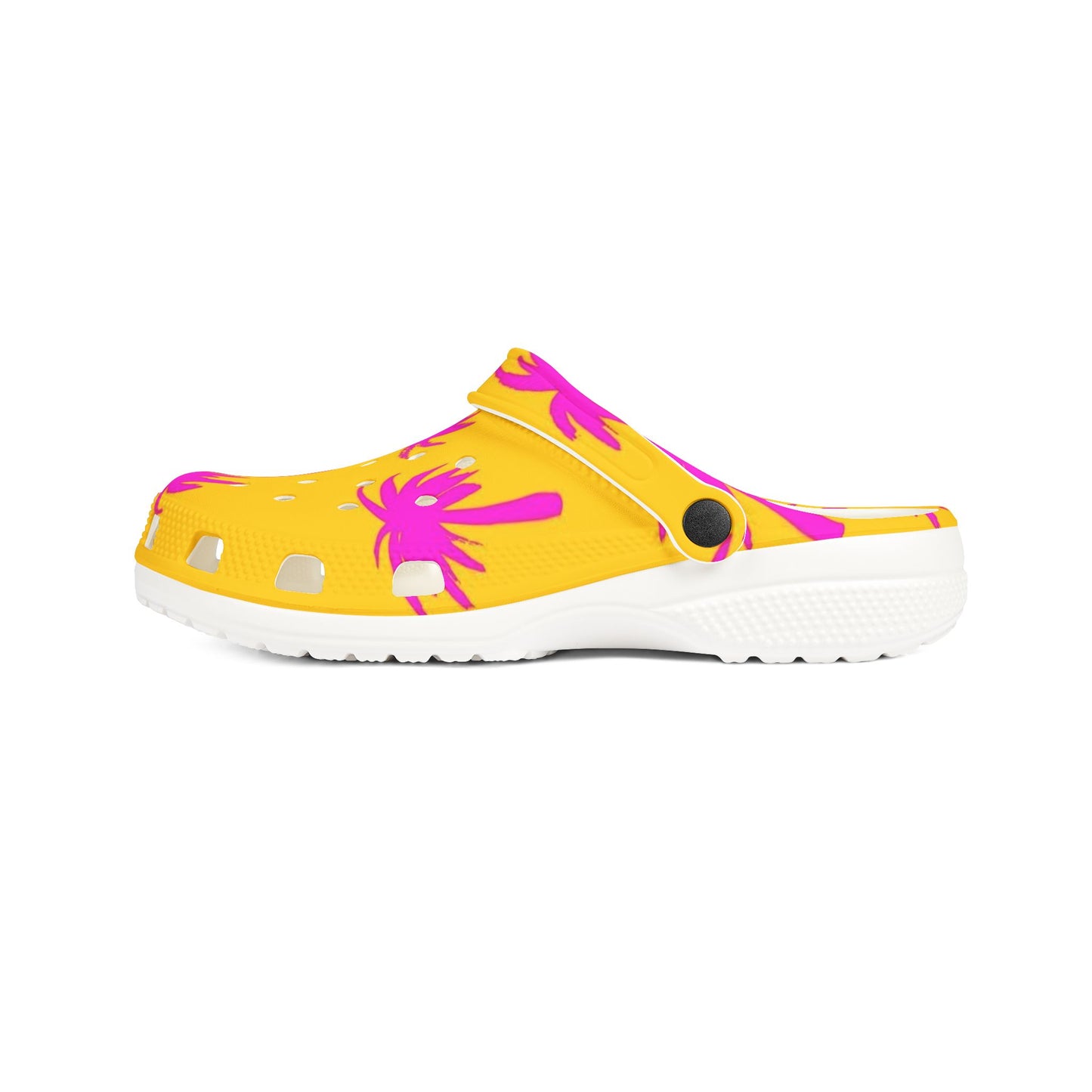Tropical Palm Pattern EVA Foam Shoes - Summer Comfort Footwear