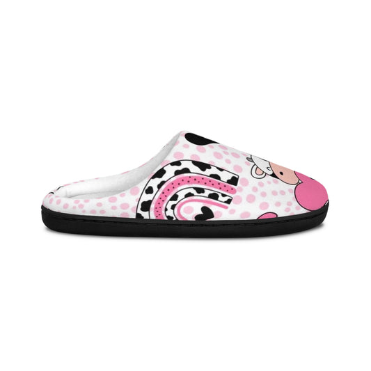 Cute & Cozy Cow Women's Indoor Slippers