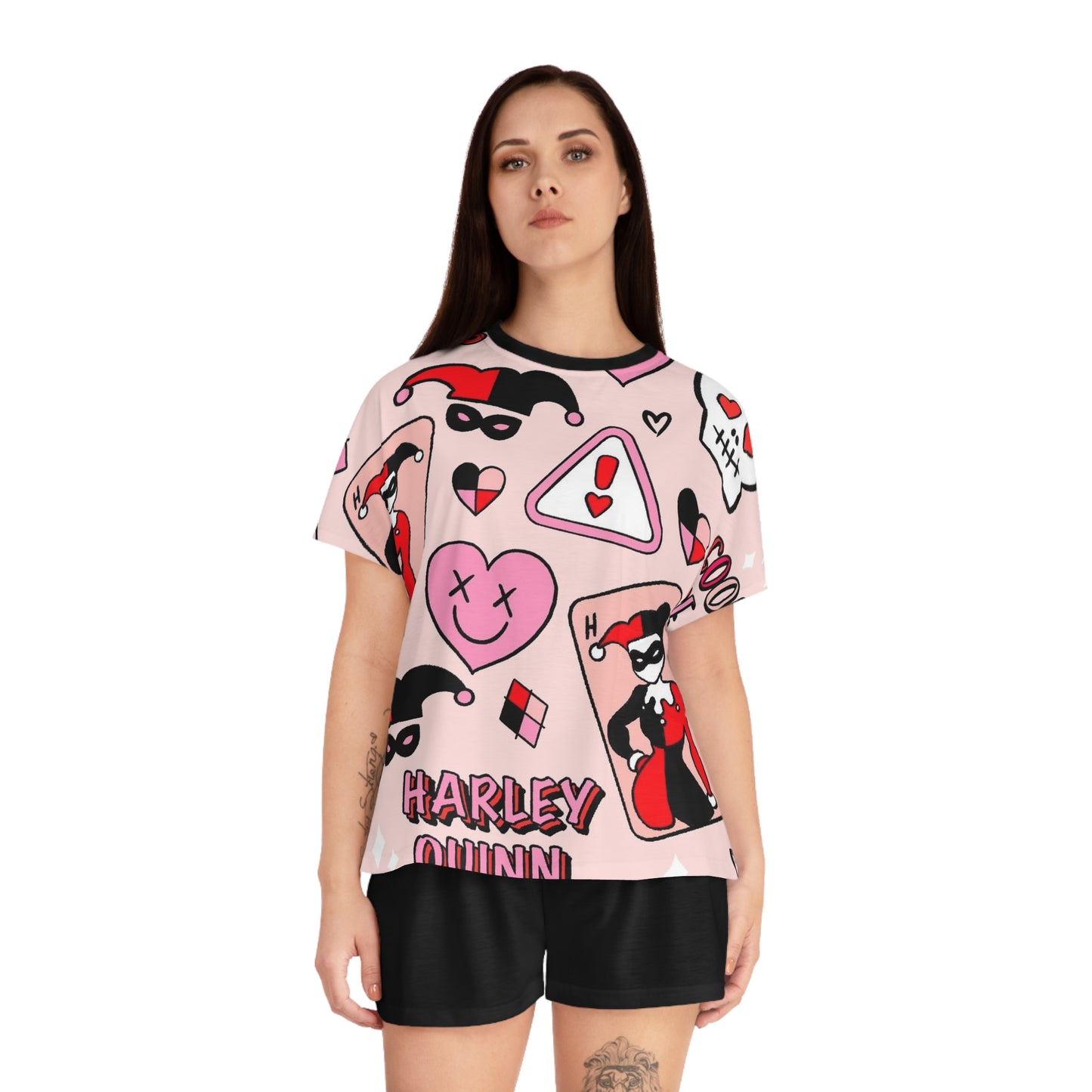 Harley Quinn Short Women's Pajama Set