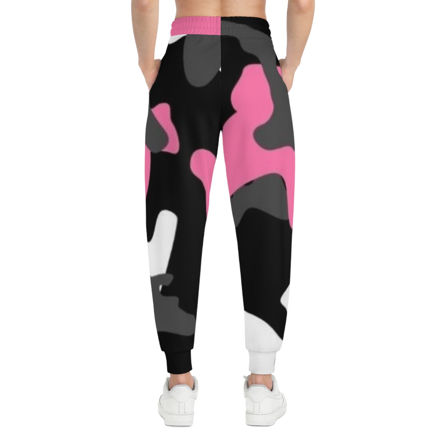 Pink & Black Camo Joggers — Women's Athletic Lounge Pants