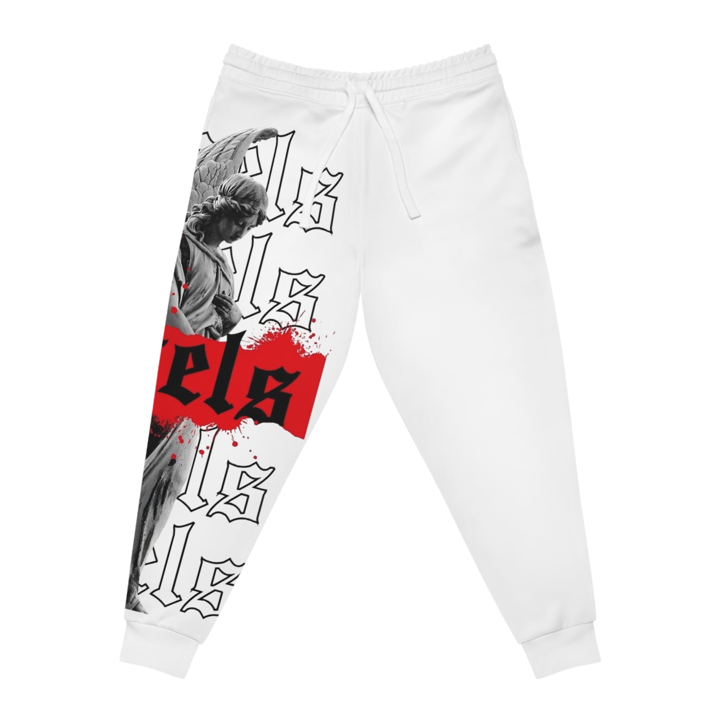 Angel Wings Gothic Joggers — Red Splash Athletic Pants