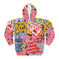 Colorful Inspirational Hoodie, Motivational Pullover, Unisex Casual Wear, Trendy Streetwear, Perfect Gift for Any Occasion