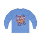Daughters King Long Sleeve Tee — Watercolor Crown Graphic