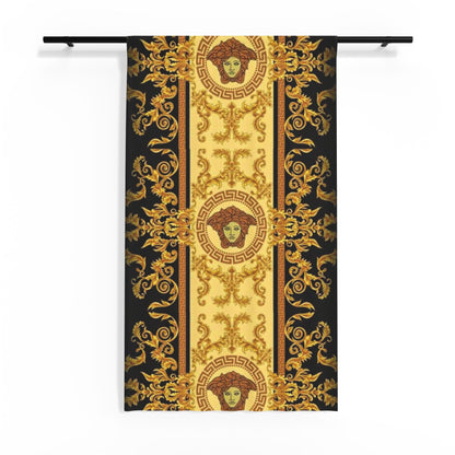 Baroque Medusa Sheer Curtain