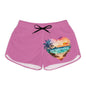 Women's Casual Beach Shorts- Jacksonville/Lt. Pink