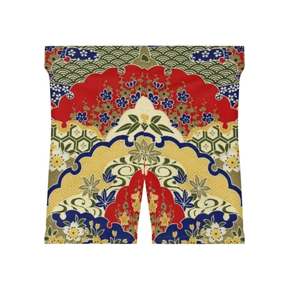 Japanese artistic Women's Biker Shorts