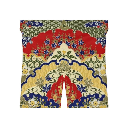 Japanese artistic Women's Biker Shorts