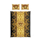 Baroque Medusa Cotton Bed Set – Luxury Greek Key Duvet Cover & Pillowcases