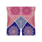 Boho Chic Women's Biker Shorts - Vibrant Mandala Design for Active Lifestyle