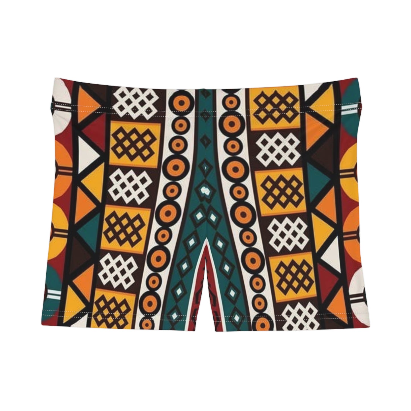 Geometric Ethnic Tribal Print Women's Shorts