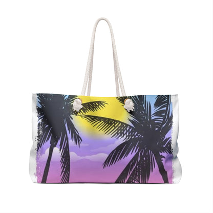 California Sunset Vacay Tote Bag - Perfect for Travel and Beach Days
