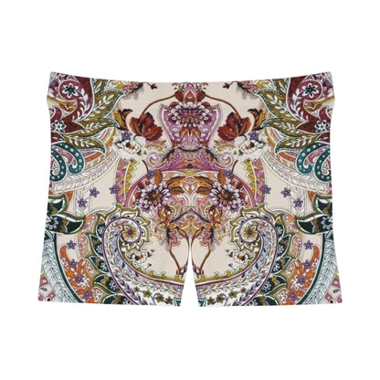 Bindi Boho Chic Paisley Print Women's Shorts
