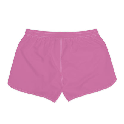 Women's Casual Beach Shorts-Miami/Lt. Pink
