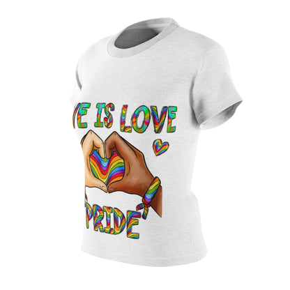 Pride Love is Love Graphic Tee for Women
