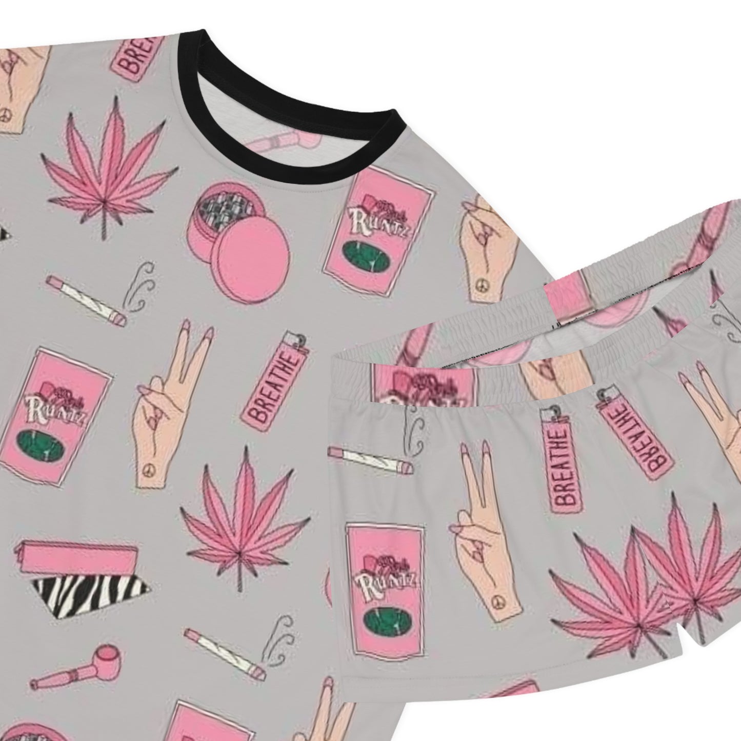 Stylish Women's Short Pajama Set - Relaxed Vibe with Trendy Designs for Cozy Nights