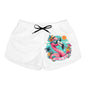 Flamingo Paradise Casual Shorts for Women - Summer Beach Vibes
