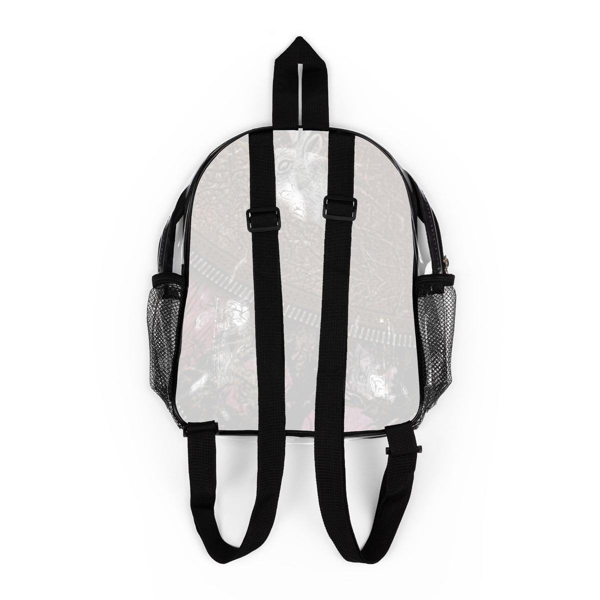 Clear Stadium Backpack — Country Girl Graphic Clear PVC Backpack