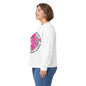 Breast Cancer Awareness Long Sleeve Tee — Pink Ribbon “Fight” Leopard Design