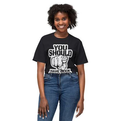 “You Should Have Been Swallowed” Pointing Graphic Tee