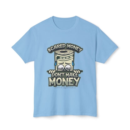 Scared Money Don’t Make Money T-Shirt — Funny Cash Roll Graphic Tee