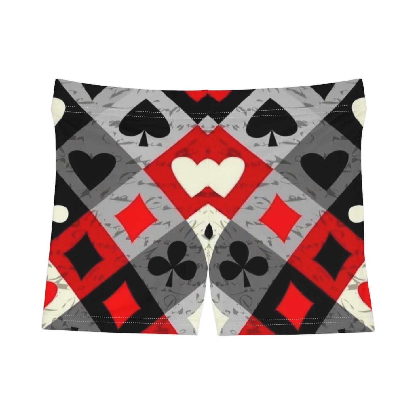 Solitaire Print Women's Shorts