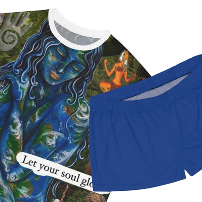 Let Your Soul Glow, Inspirational Sleepwear Set