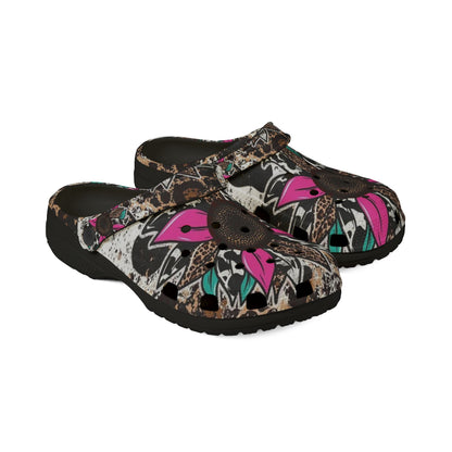 Trendy Floral EVA Foam Rubber Clogs for Comfort & Style